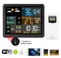 Meteostanice s kamerou FULL HD s WiFi/P2P + měření