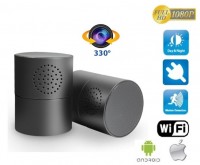 Stereo Bluetooth reproduktor s FULL HD kamerou  330° + WIFI